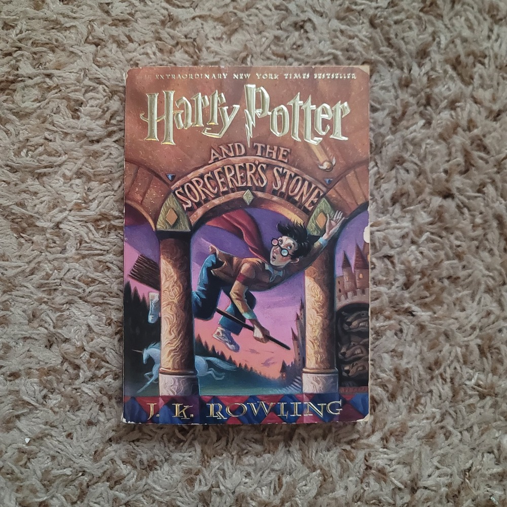 Scholastic Harry Potter and the Sorcerer's Stone Kids OS Multi 1st Print PB 1999